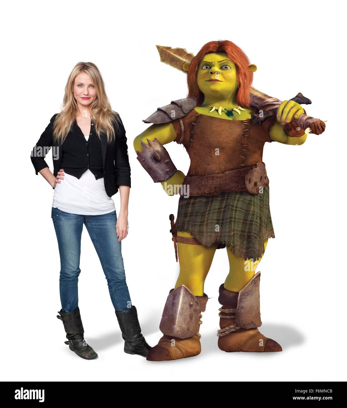 Datum der Freigabe: 21. Mai 2010. FILMTITEL: Für immer Shrek. STUDIO: DreamWorks. PLOT: Die weiteren Abenteuer von den riesigen grüne Oger, Shrek, Leben in dem Land weit weit weg. Im Bild: CAMERON DIAZ als Prinzessin Fiona. Stockfoto