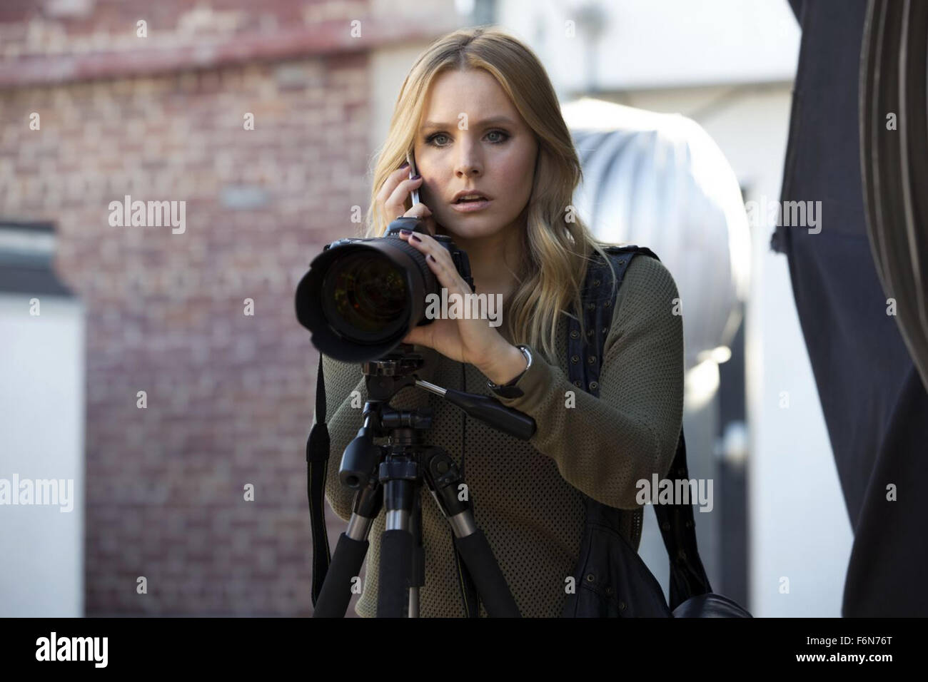 17. März 2014 - Hollywood, USA - VERONICA MARS (2014)... KRISTEN BELL... ROB THOMAS (DIR)...  (Bild Kredit: C Gesicht zu Gesicht/Unterhaltung Bilder) Stockfoto