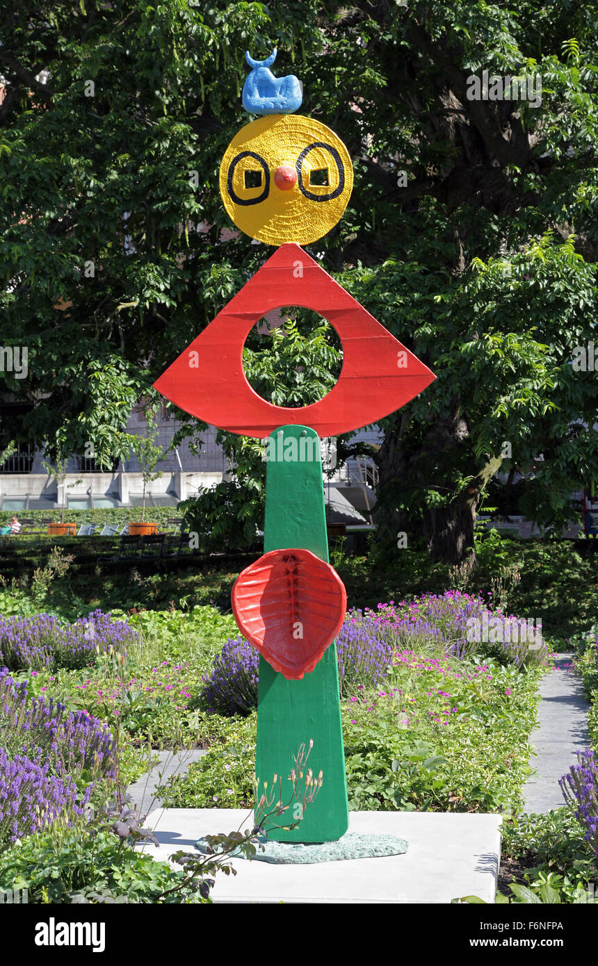 Das streicheln eines Vogels von Joan Miró La Caresse d ' un Oiseau 1893-1983 Amsterdam Stockfoto