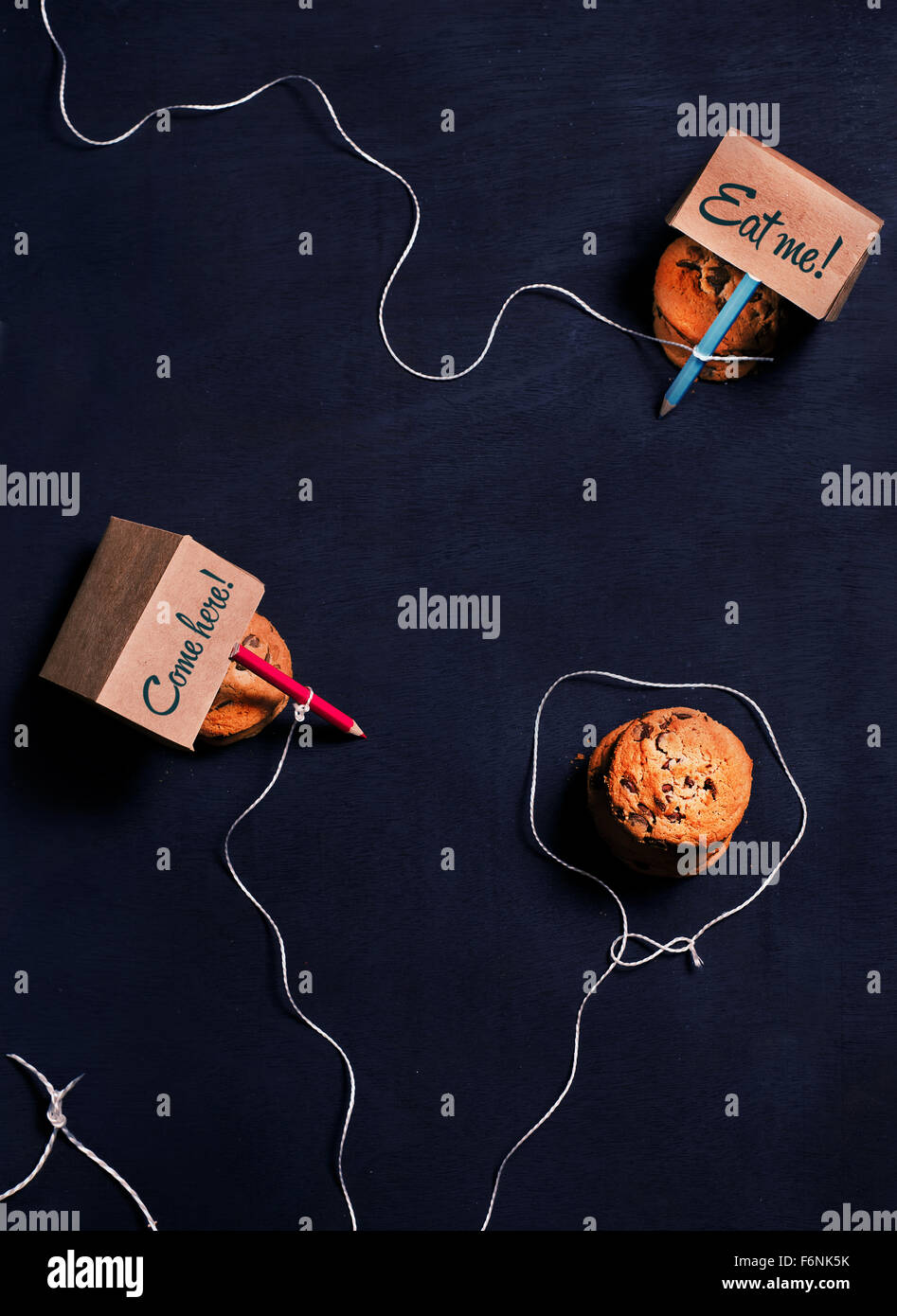 Cookie-Falle Stockfoto
