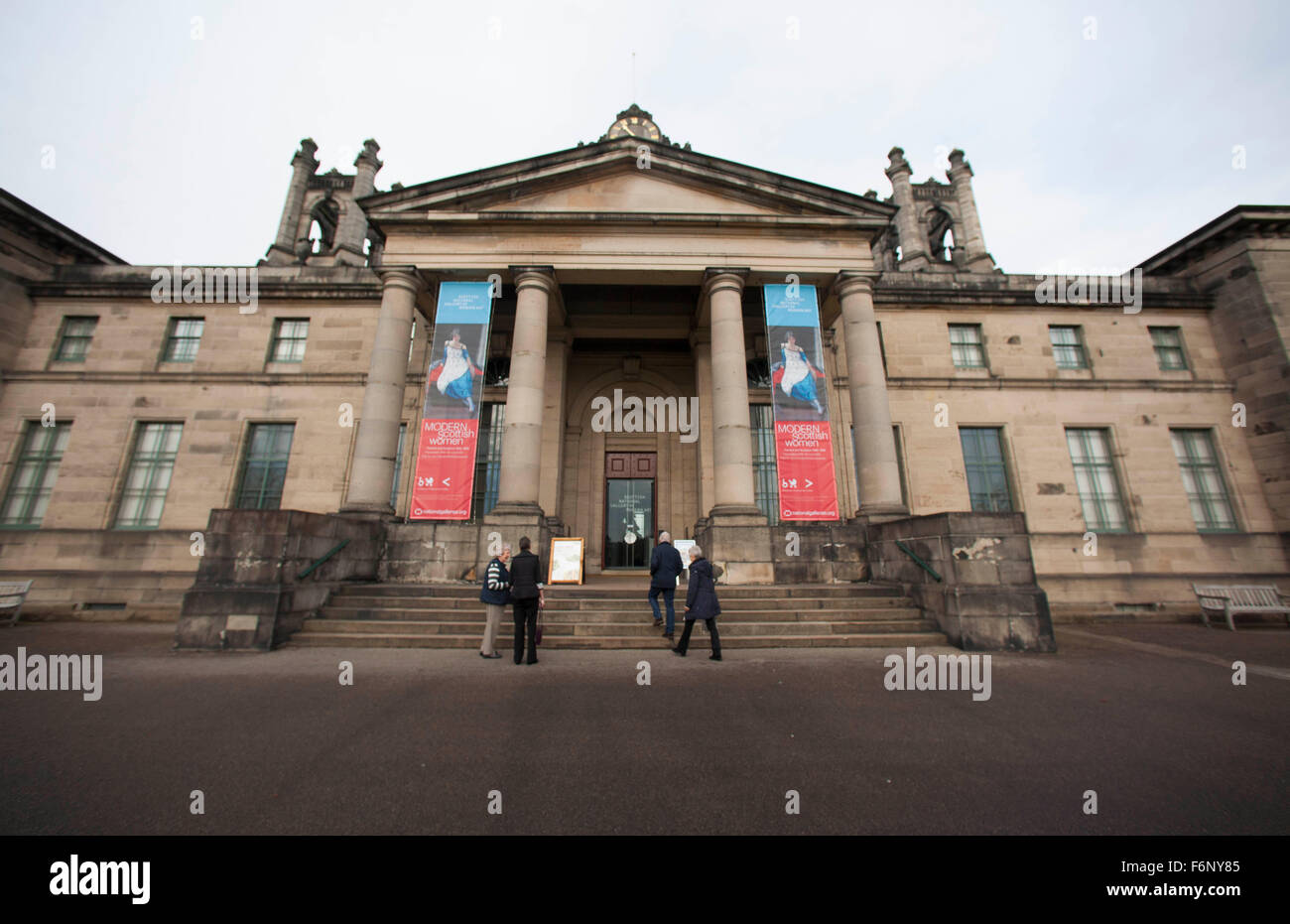 Eine Gesamtansicht des Scottish Gallery of Modern Art in Edinburgh Stockfoto