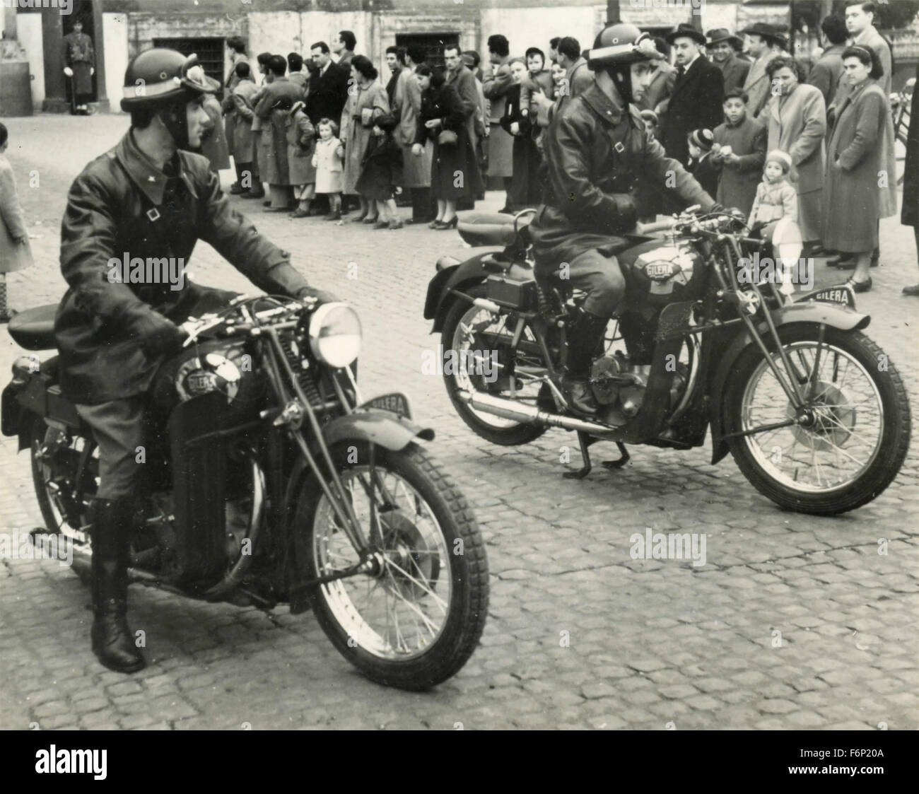 Gilera Motorrad, Italien Stockfoto