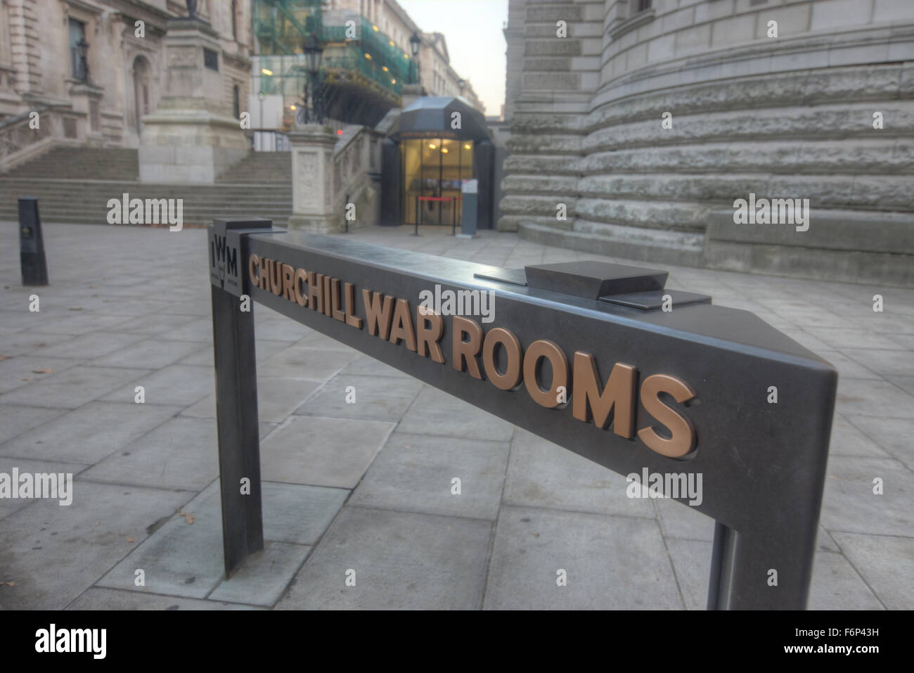 Churchill War Rooms Stockfoto