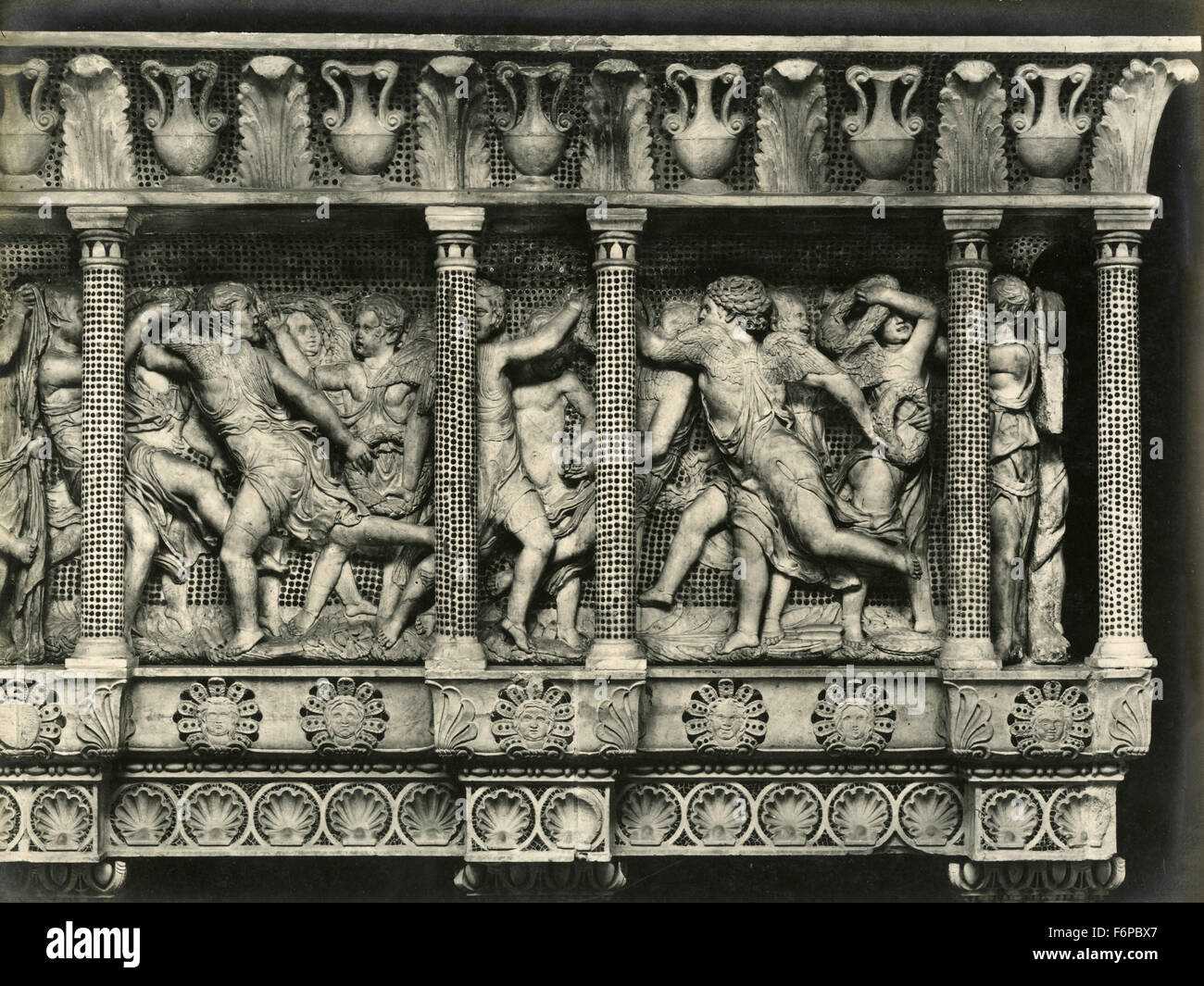 Zweiten Teil des Chores, Donatello, Florenz, Italien Stockfoto