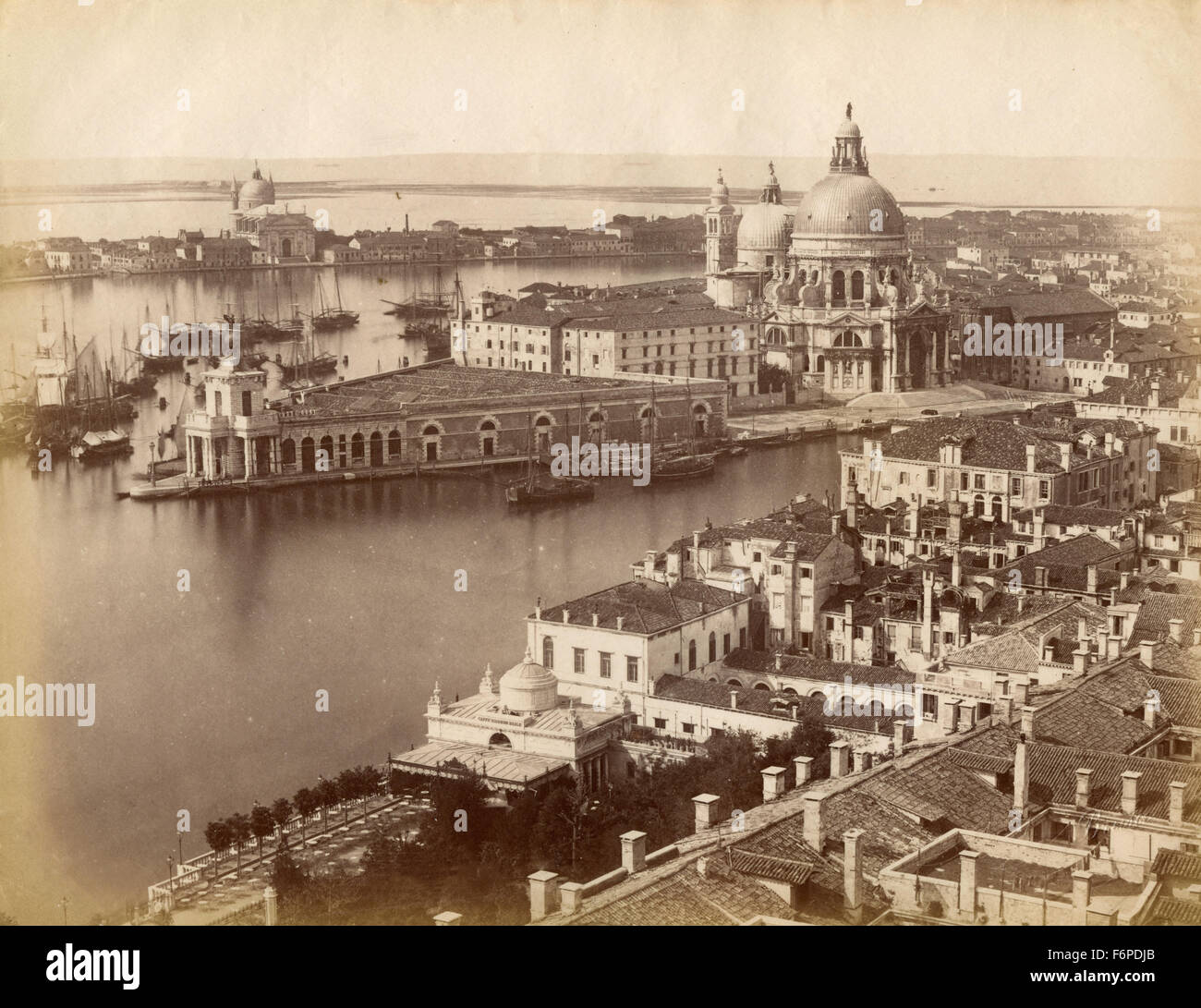 Panorama der Salute, Venedig, Italien Stockfoto