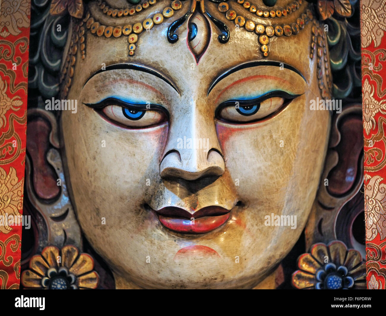 Tara Buddhist Gottheit Stockfoto