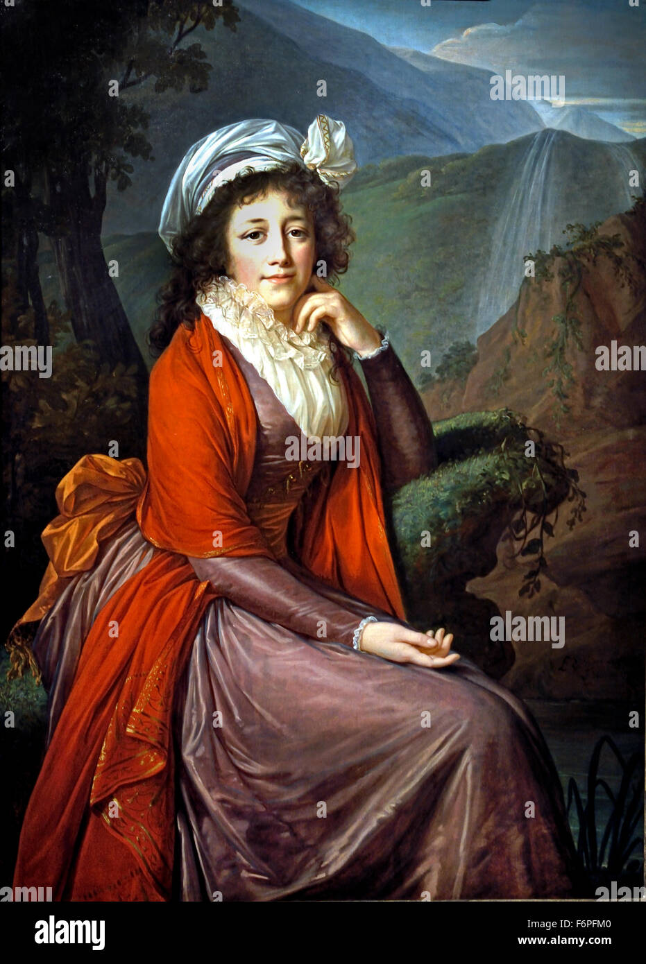 Portrait De La Comtesse Maria Theresia Bucquoi 1793 (Minneapolis Institute of Arts) Marie Élisabeth Louise Vigée Le Brun 1755 –1842 Paris Französisch Frankreich (Rokoko klassizistischen Maler) Stockfoto