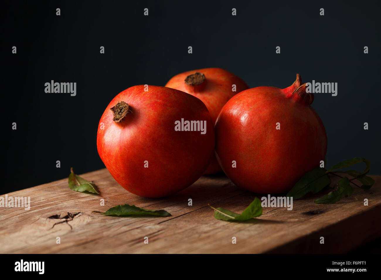 Granatapfel Frucht gesundes Essen frische Bio Still-Leben Vegetarier saftig Antioxidans Stockfoto