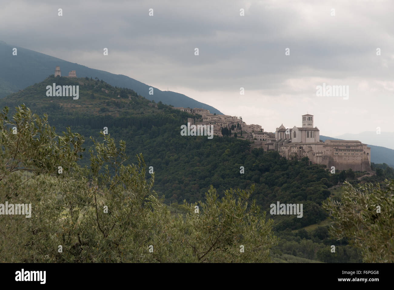 Assisi, Italien Stockfoto