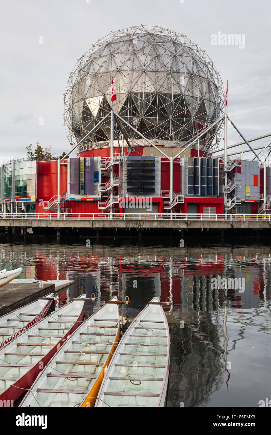 Wissenschaft Welt in Vancouver, British Columbia, Kanada Stockfoto