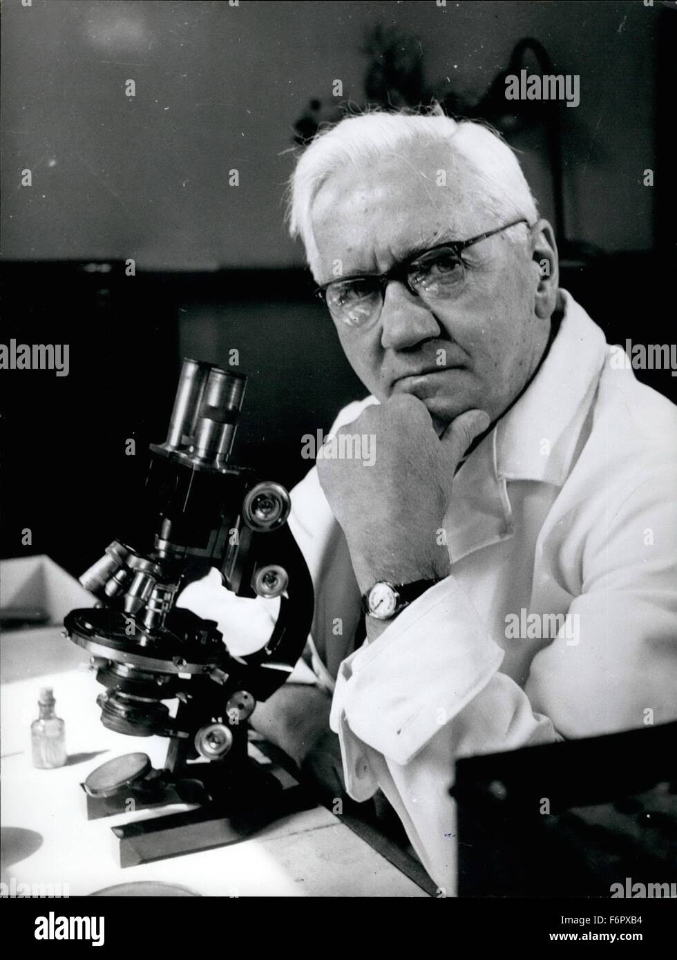 1948 - Sir Alexander Fleming © Keystone Bilder USA/ZUMAPRESS.com/Alamy Live-Nachrichten Stockfoto