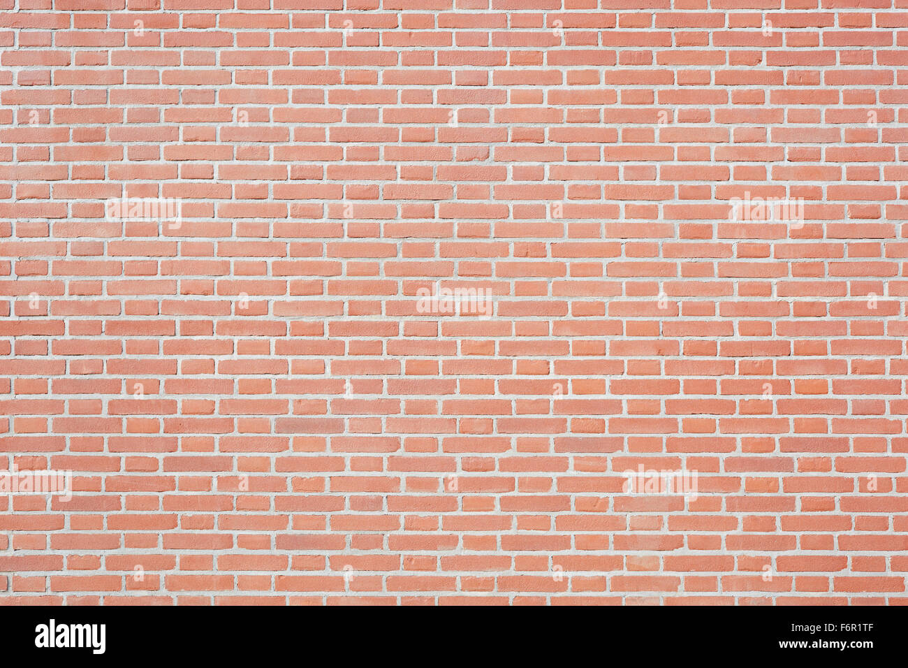 Neue rote Ziegel Wand Textur Hintergrund Stockfoto