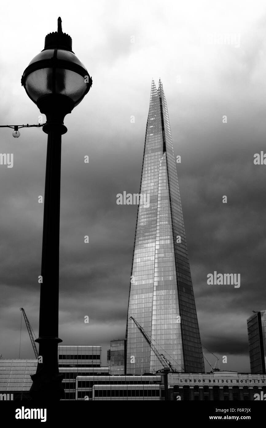 Der Shard, London, UK, South bank Stockfoto