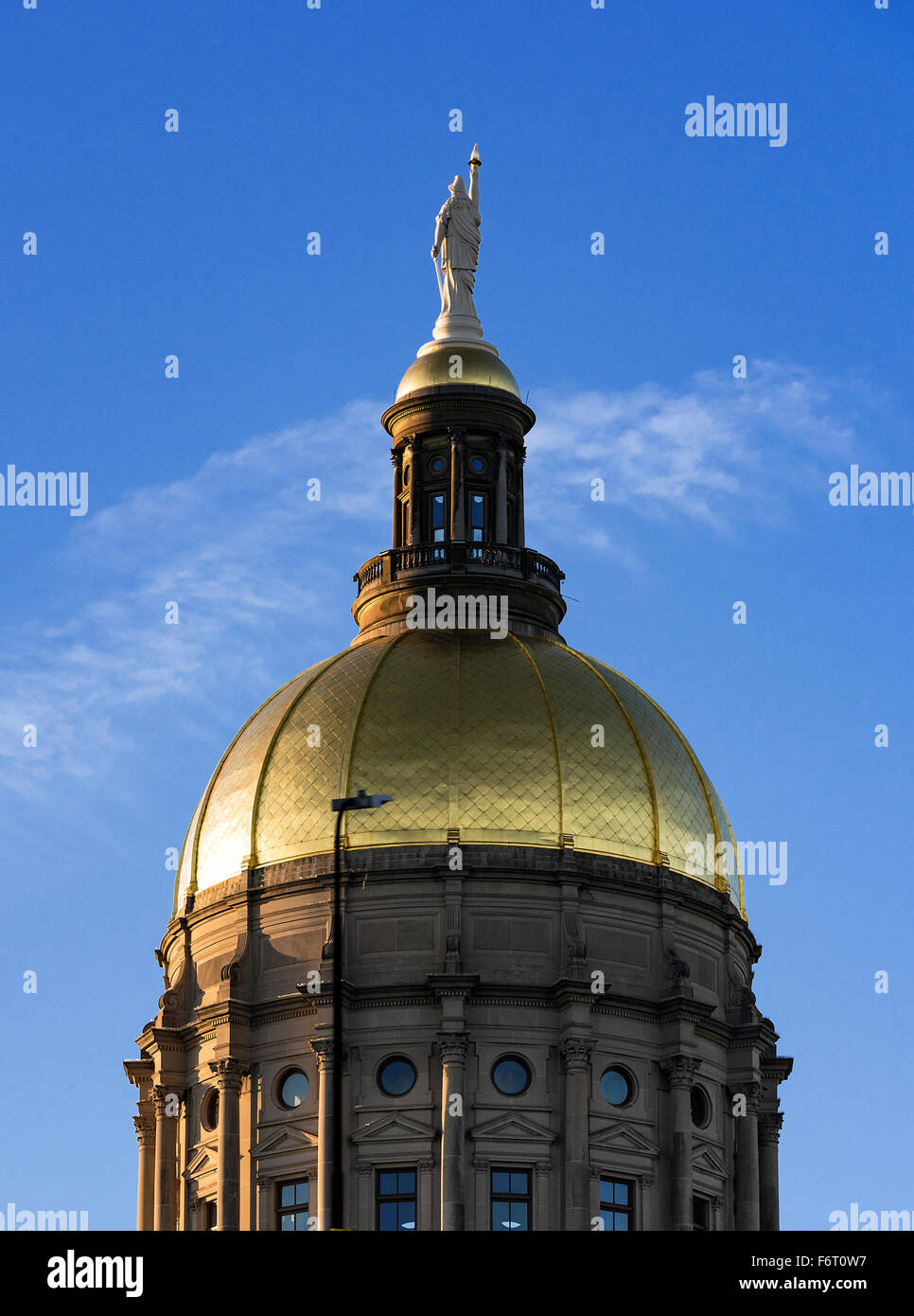 Georgia State Capitol building, Atlanta, Georgia, USA. Stockfoto