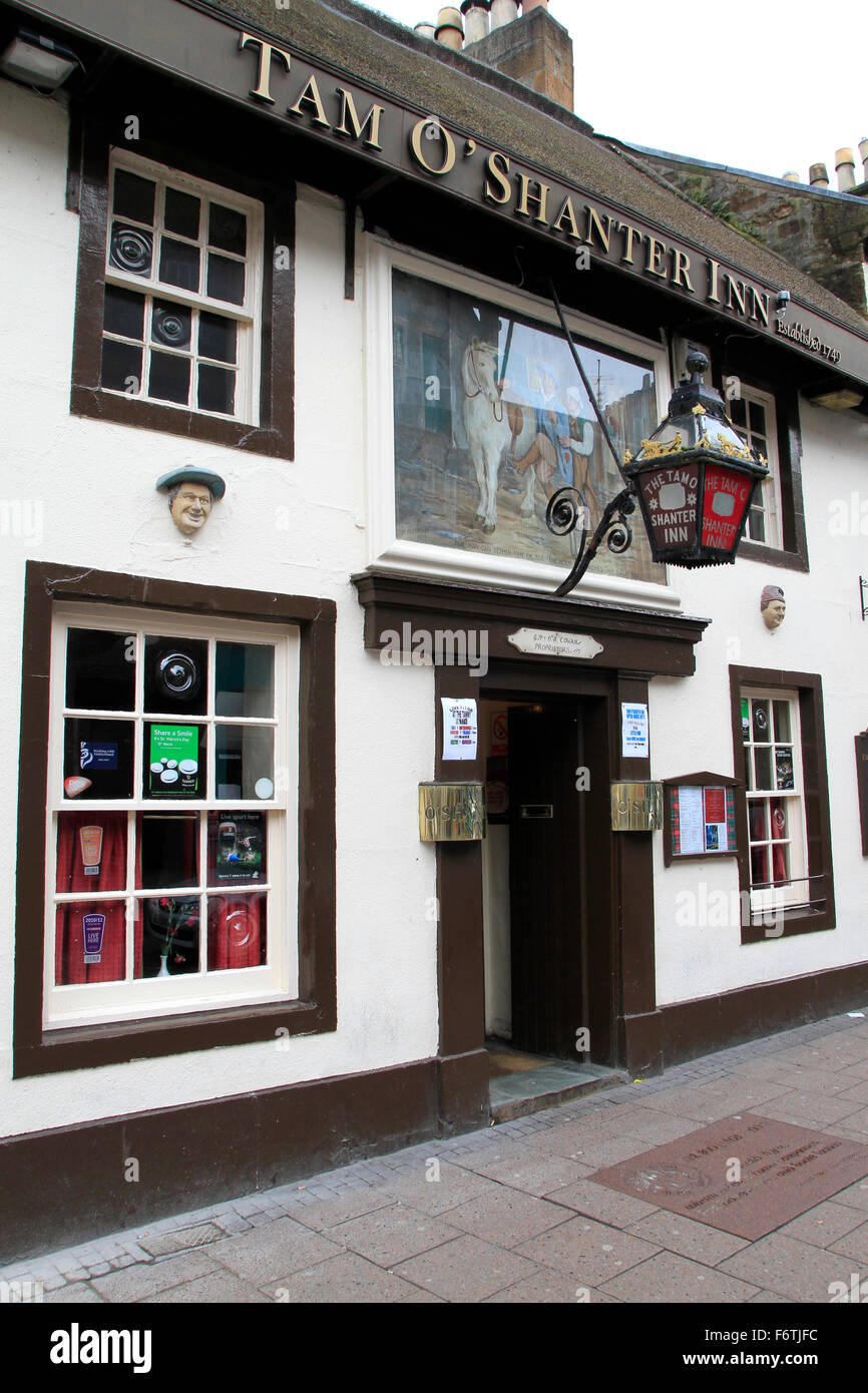 Ayr, Tam o' shanter Inn Stockfoto