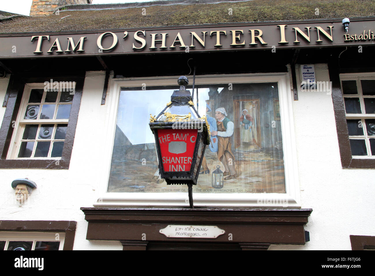 Ayr, Tam o' shanter Inn Stockfoto