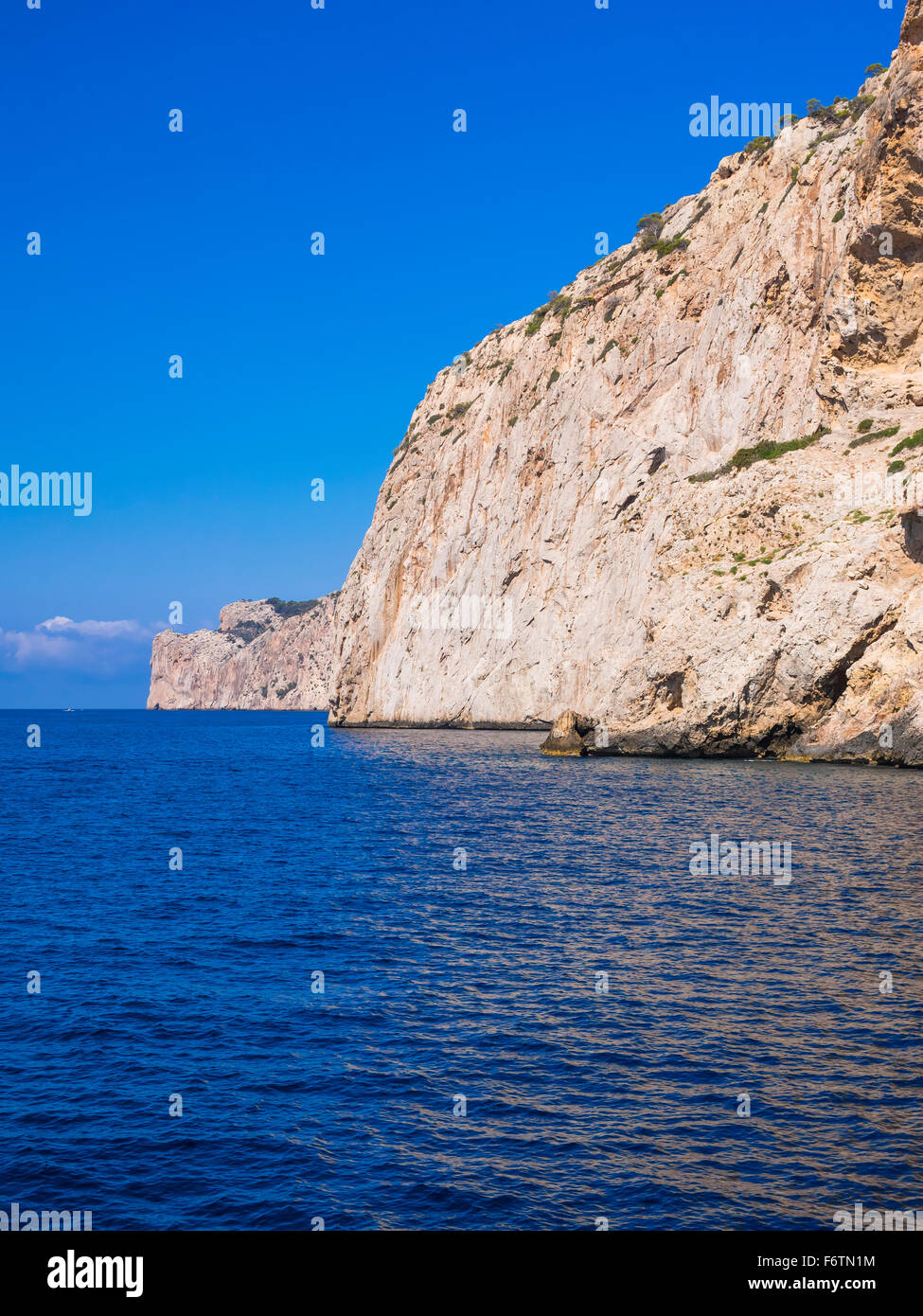 Spanien, Mallorca, Cala Fornells in der Nähe von Calo d ' en Monja Stockfoto