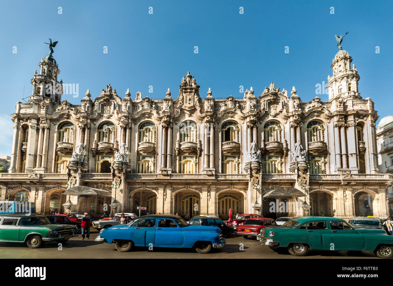 Kuba-Architektur in Havanna den alten Teil der Stadt am Dezember Stockfoto