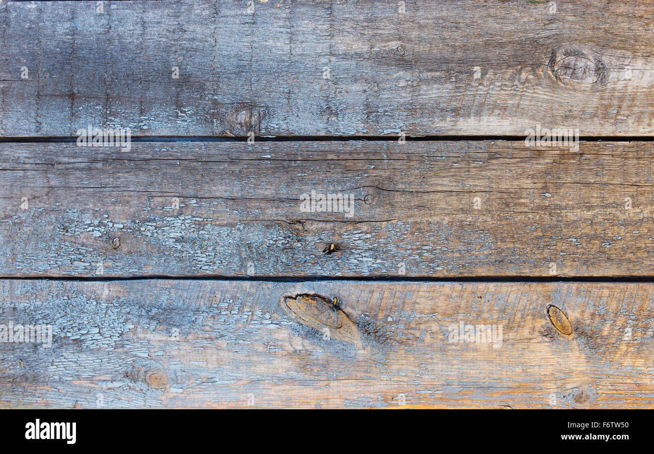 Hintergrundtextur Holz, alte Grunge-Tür Stockfoto