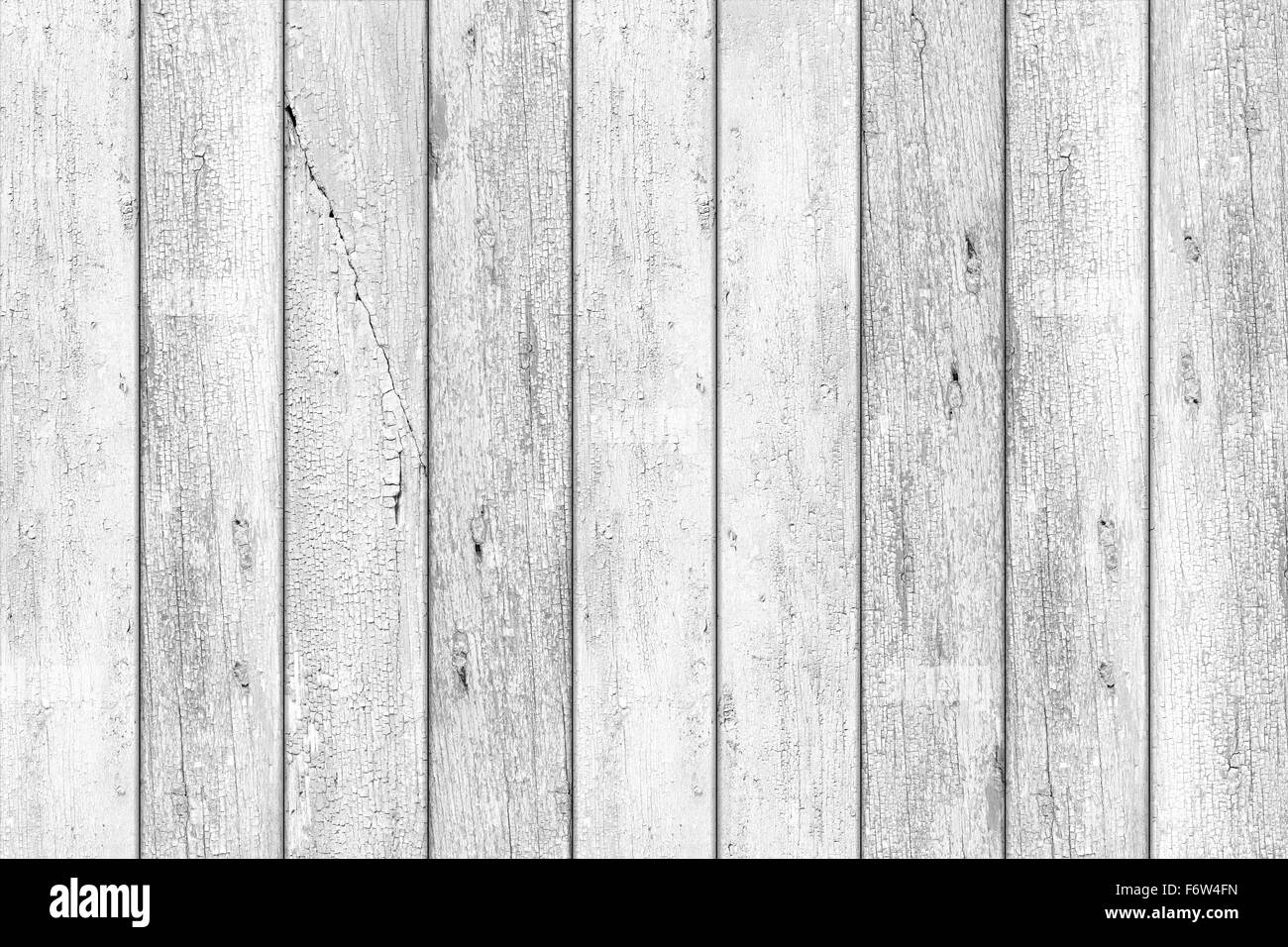 Textur von einer weißen Holzwand Stockfoto