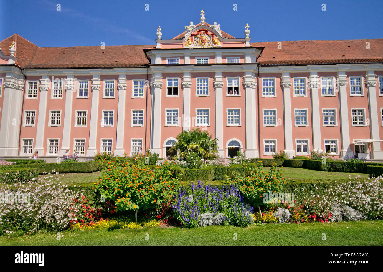 Das neue Schloss Meersburg Stockfoto