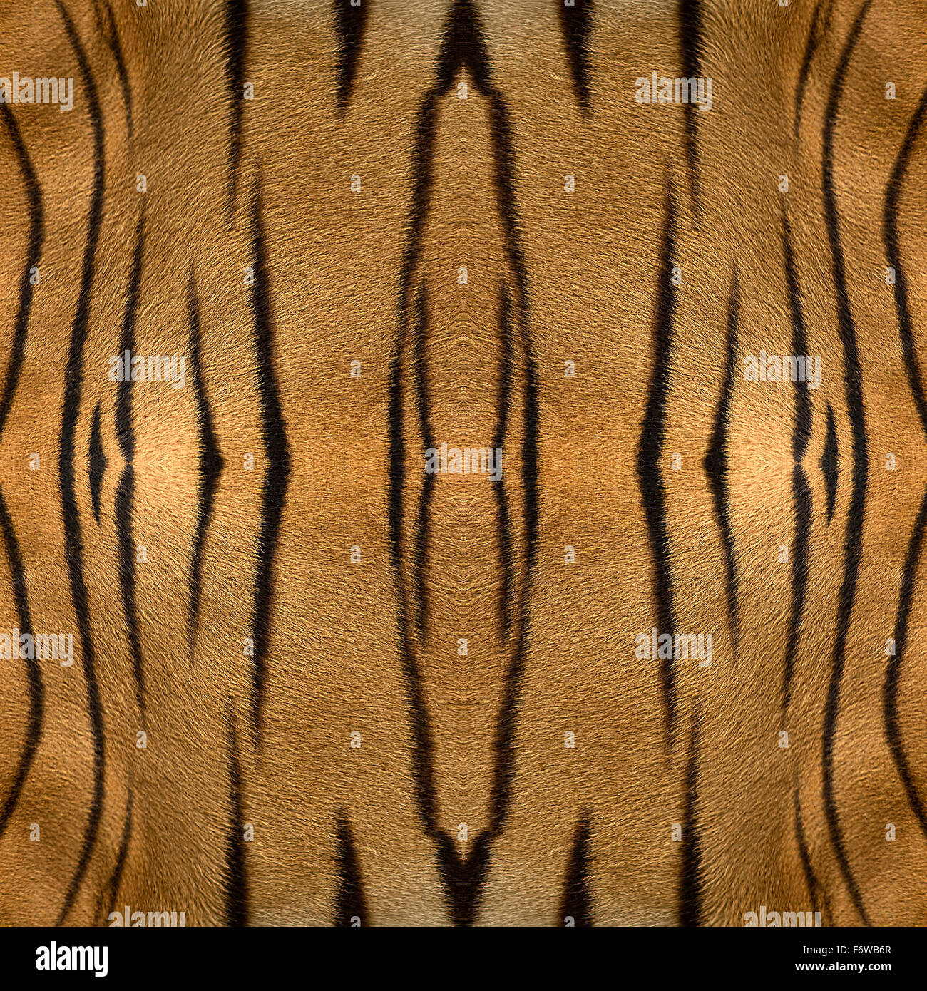 Abstrakte nahtlose natürlichen Hintergrund oder Textur im orientalischen Stil basierend auf Tiger Fell. Stockfoto