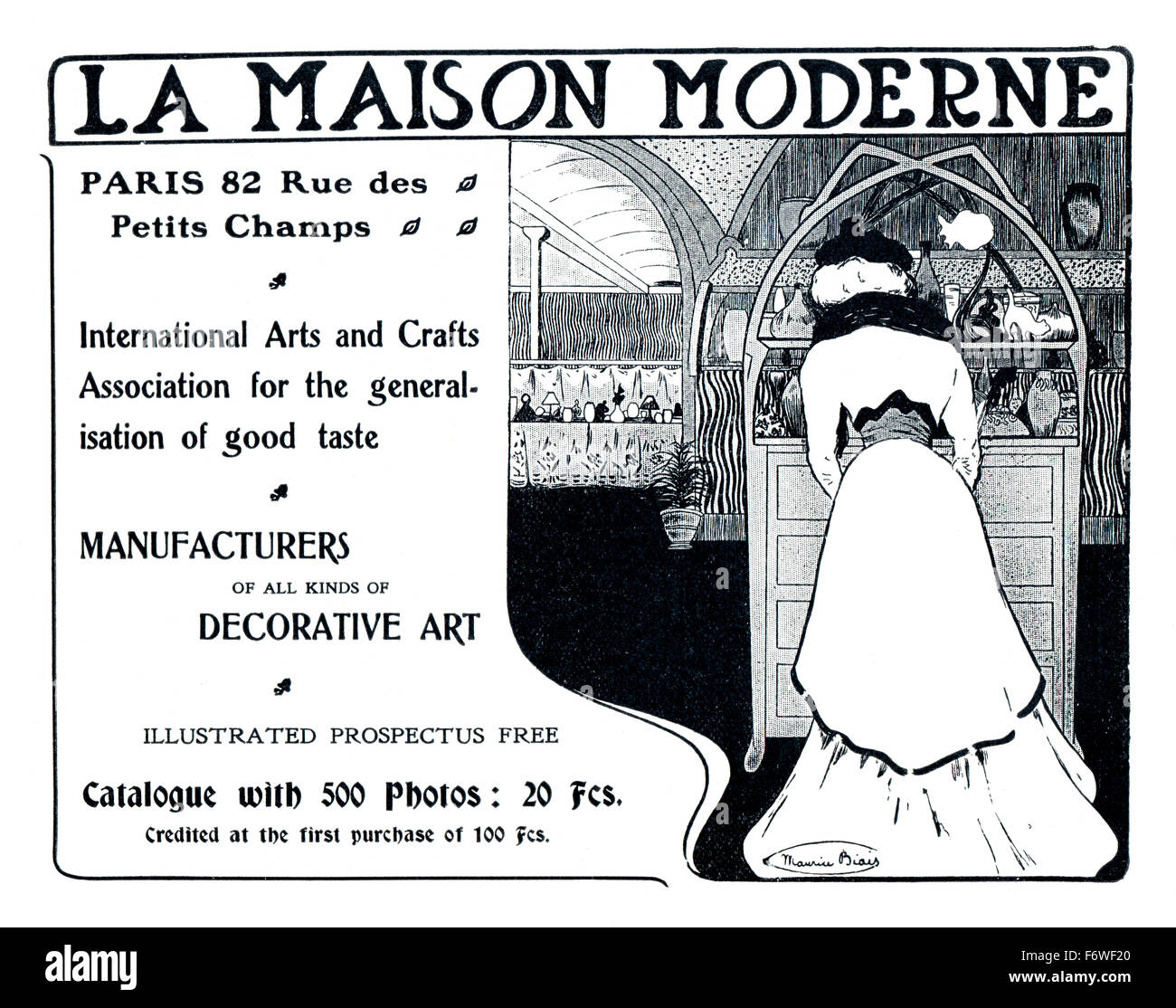 La Maison Moderne, Paris Kunst und Kunsthandwerk Galerie 1903 ... La Maison Moderne, Paris Kunst und Kunsthandwerk Galerie 1903 ...