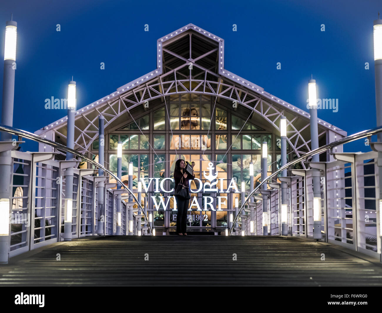 Victoria Wharf Shopping Centre, Victoria and Alfred Waterfront, Cape Town, Western Cape, Südafrika Stockfoto