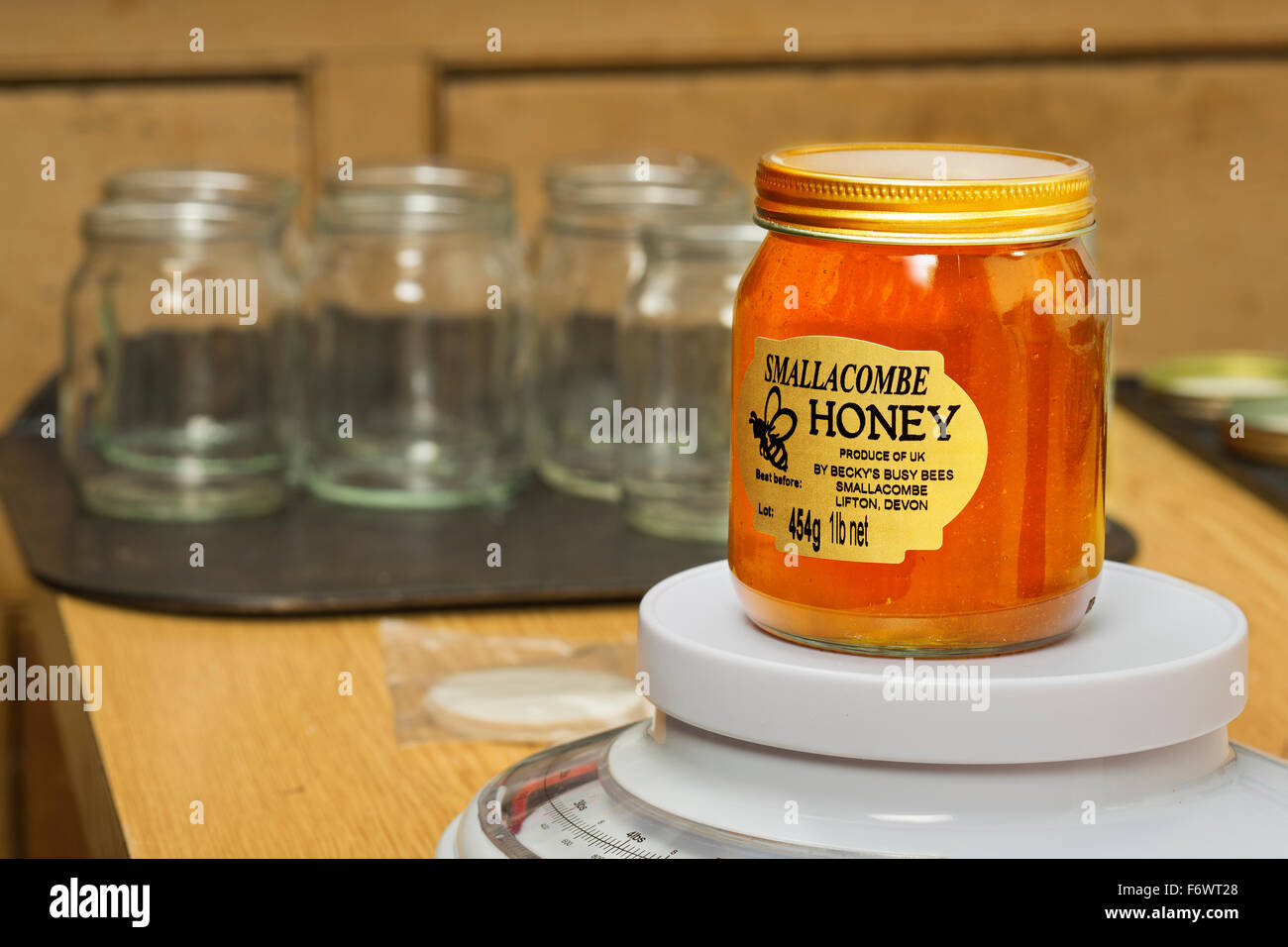Bienenzucht, Honig-Produktion, Stockfoto