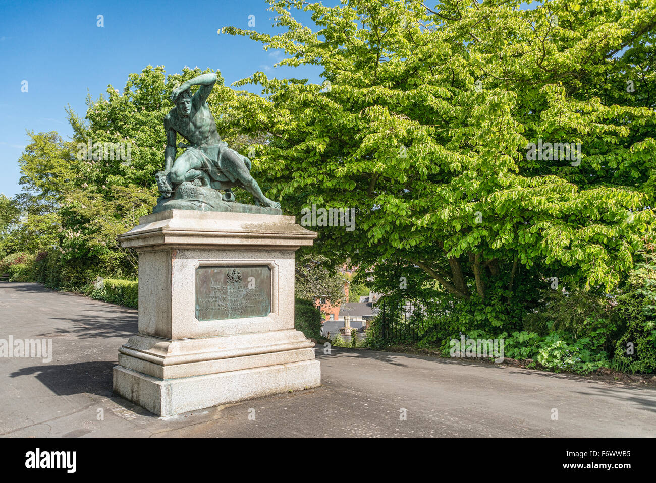 Northernhay Gärten, Exeter, Devon, Vereinigtes Königreich Großbritannien Stockfoto