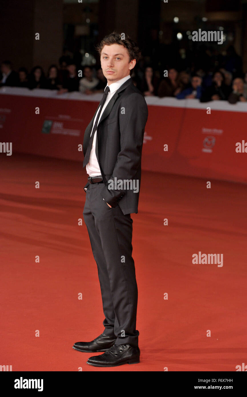 10. Filmfestival in Rom - Ville-Marie Premiere - Red Carpet Ankünfte Featuring: Federico Riccardo Rossi wo: Rom, Italien: 20. Oktober 2015 Stockfoto