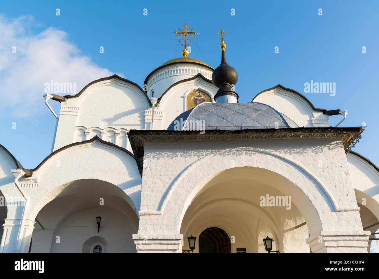 Kathedrale St. Pokrovsky Monastery wurde Susdal des 16. Jahrhunderts erbaut. Goldener Ring Reisen Russland Stockfoto