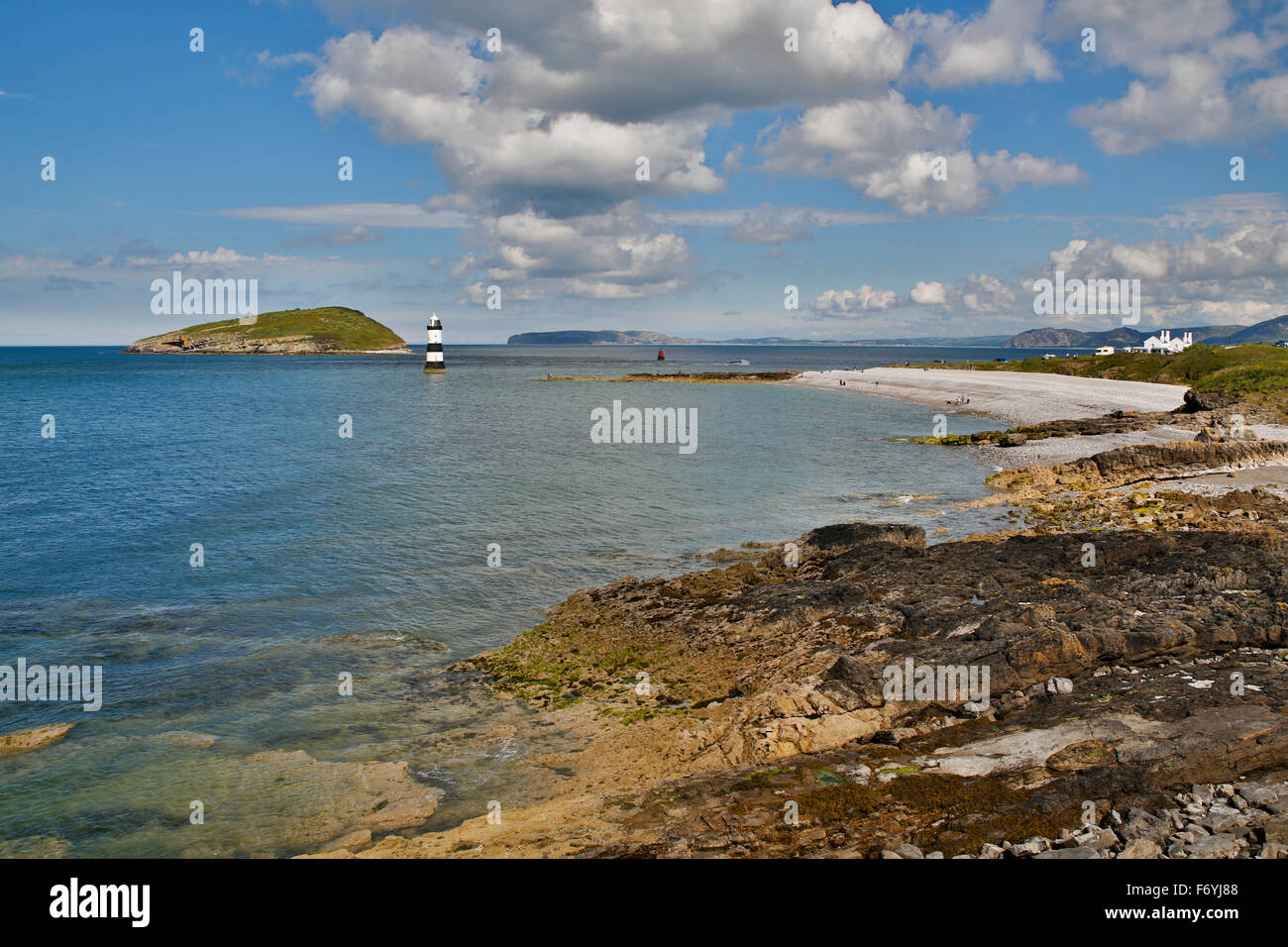 Penmon Punkt; Anglesey; UK Stockfoto