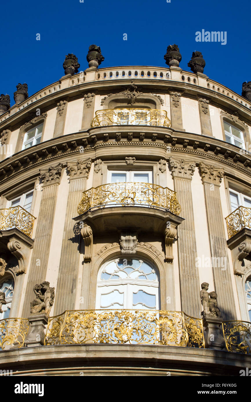 Ephraimpalais in das Nikolaiviertel in Berlin Stockfoto