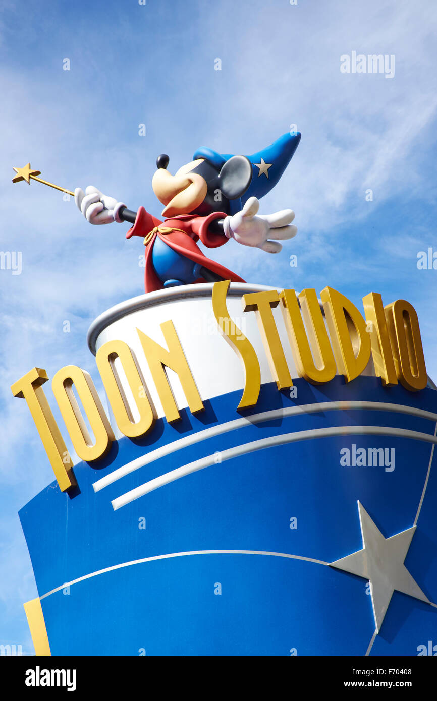 Toon Studio Walt Disney Studios Disneyland Paris Marne-la-Vallée Chessy Frankreich Stockfoto