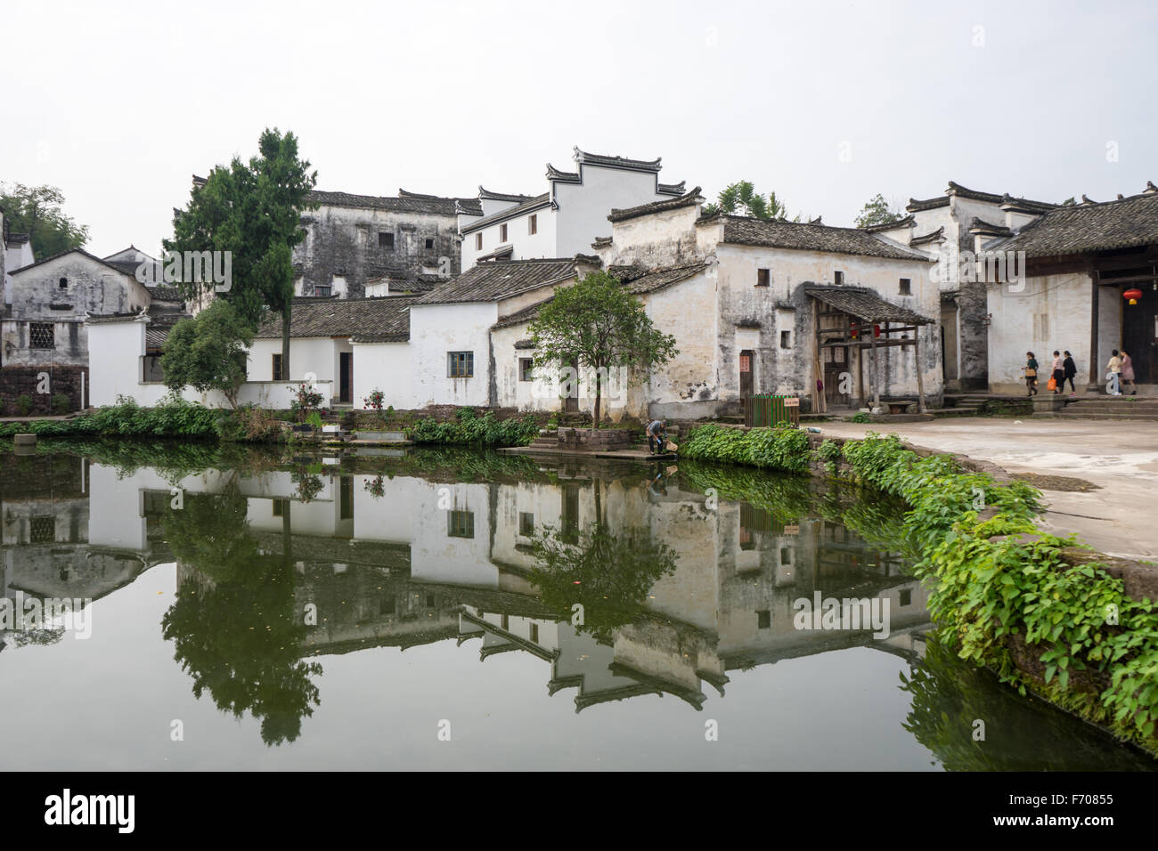 Zhuge Bagua Dorf, Stadt Jinhua, Zhejiang Provinz, China Stockfoto