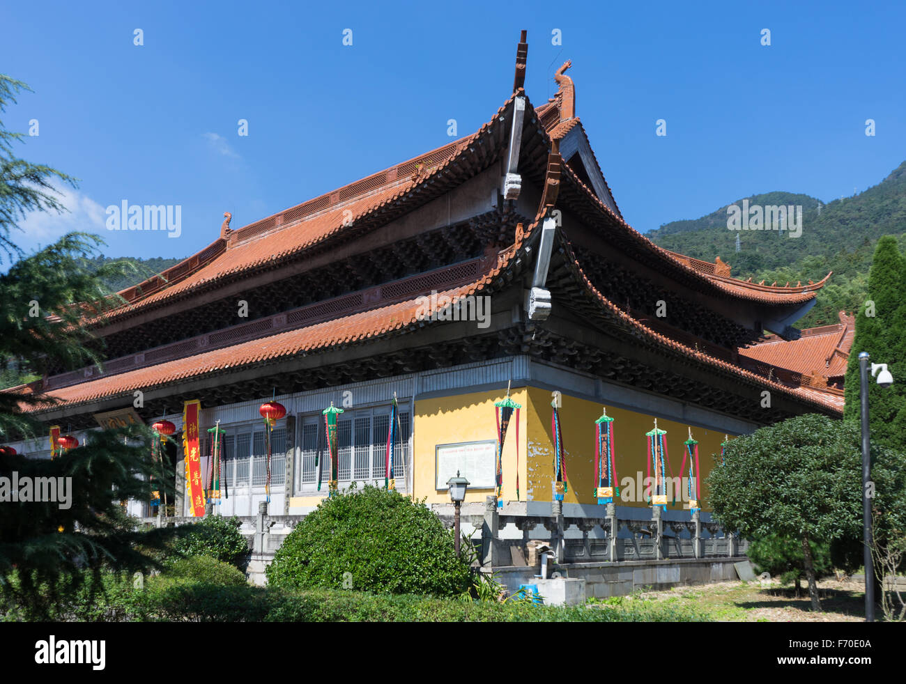 Daoistischer Tempel, Jinhua, China Stockfoto