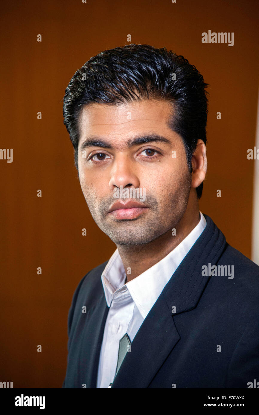 Indischer bollywood-hindi-Filmregisseur, Karan Johar, Indien, Asien Stockfoto