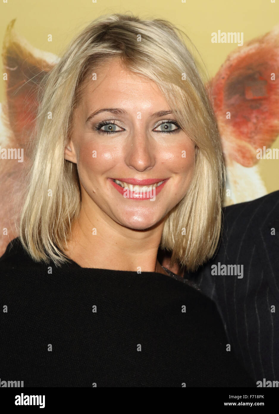 Daily Mirror und RSPCA tierischen Helden Awards 2015 um keine 8 Northumberland Avenue, London mit: Ali Bastian wo: London, Vereinigtes Königreich bei: 21. Oktober 2015 Stockfoto