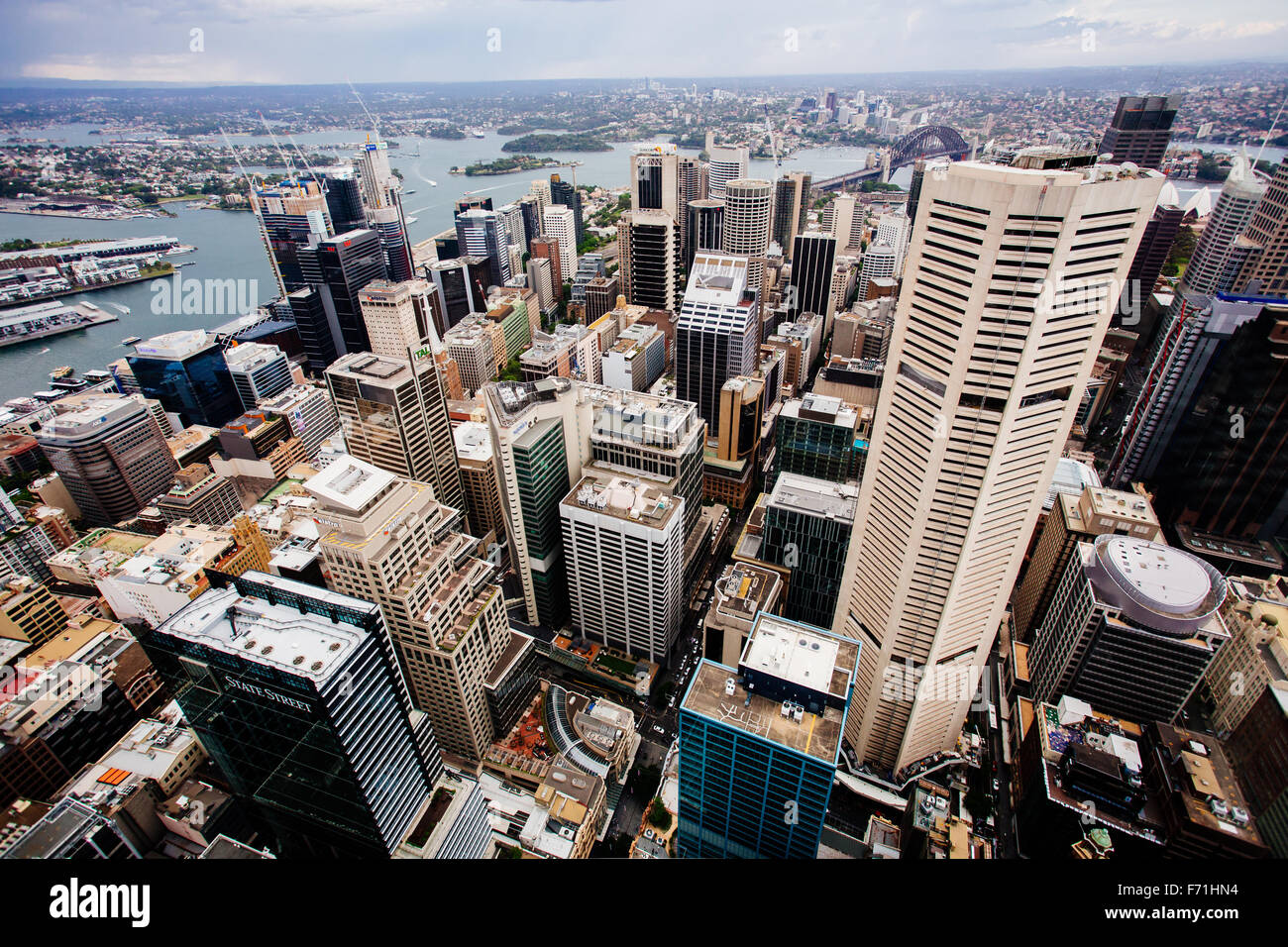 Innenstadt von Sydney Stockfoto