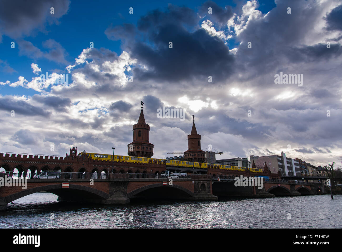 Stadtansichten aus Berlin in Deutschland Stockfoto