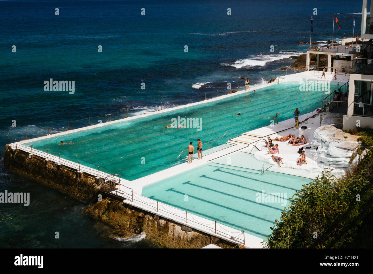 Bondi Eisberg Schwimmbad Stockfoto