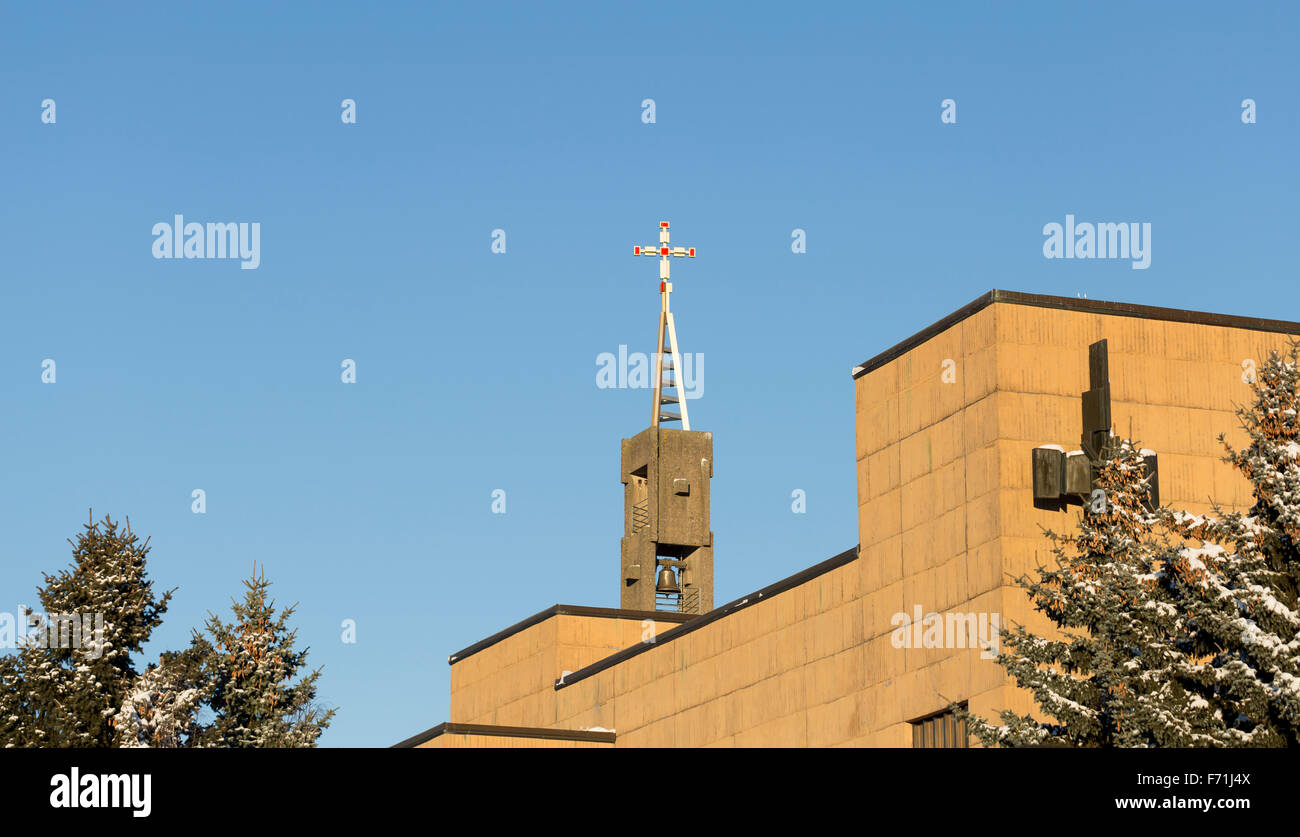 Kirche in Umeå, Schweden Stockfoto