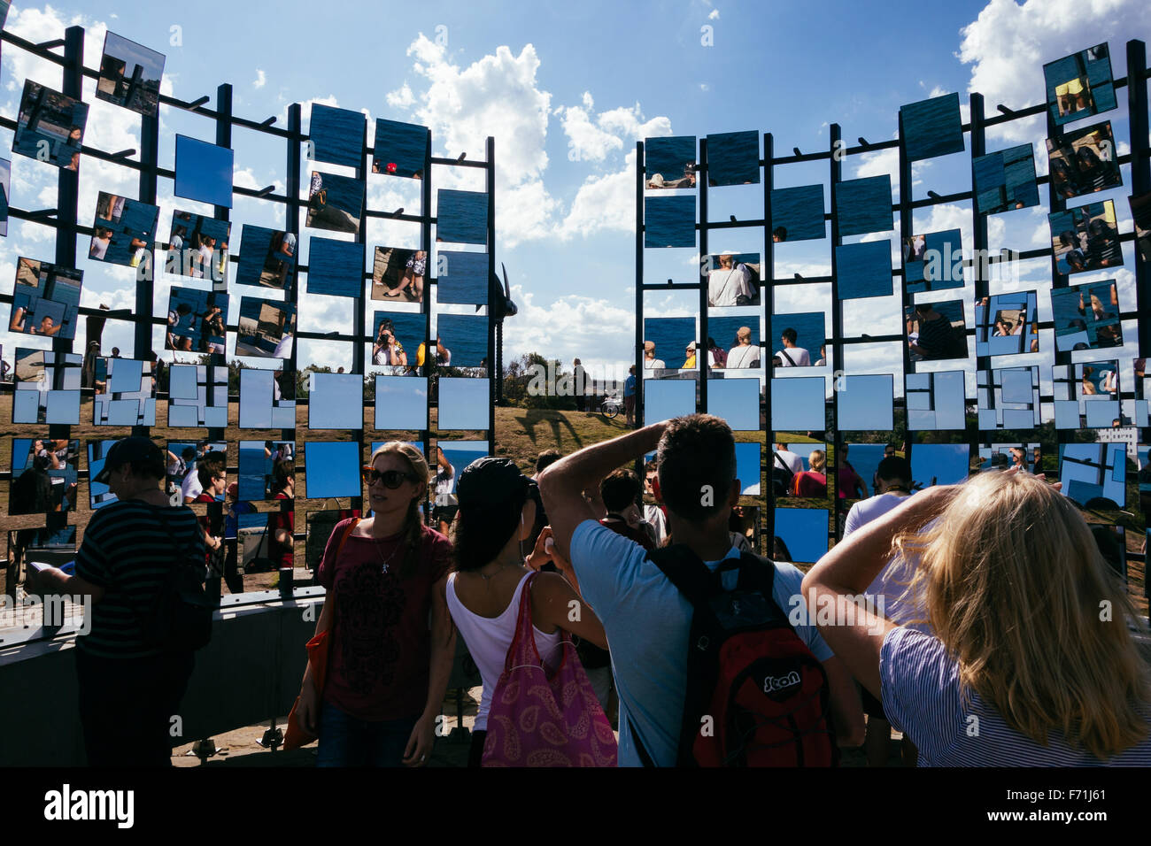 Sydney Strandurlauber Stockfoto