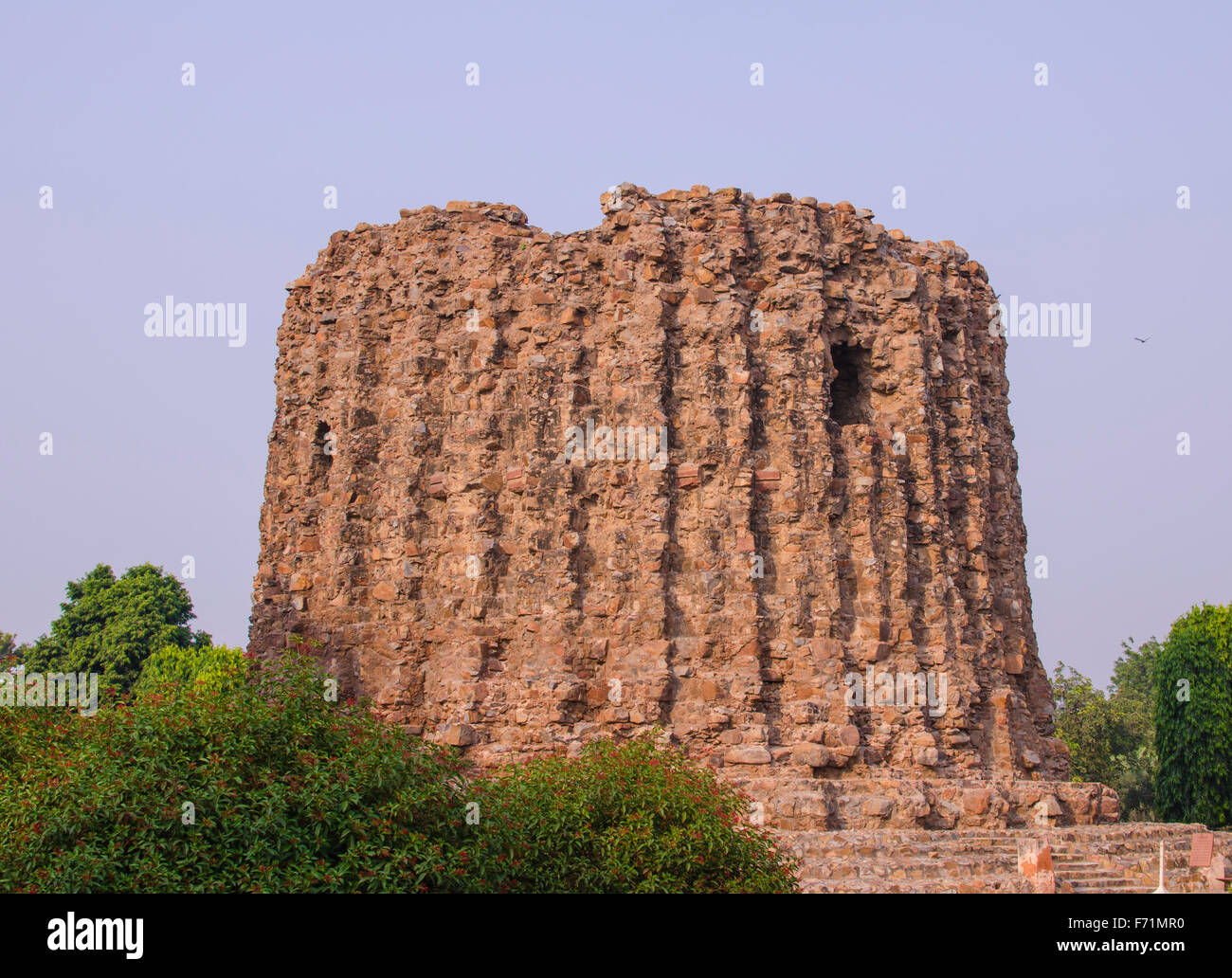 Minarett Alay-Minar, Anblick, historischer Ort Stockfoto