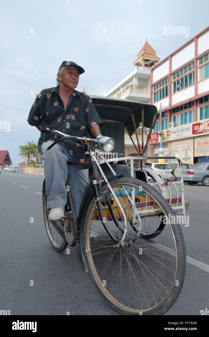 Rikscha, Kuala Lumpur, Malaysia, Asien Stockfoto