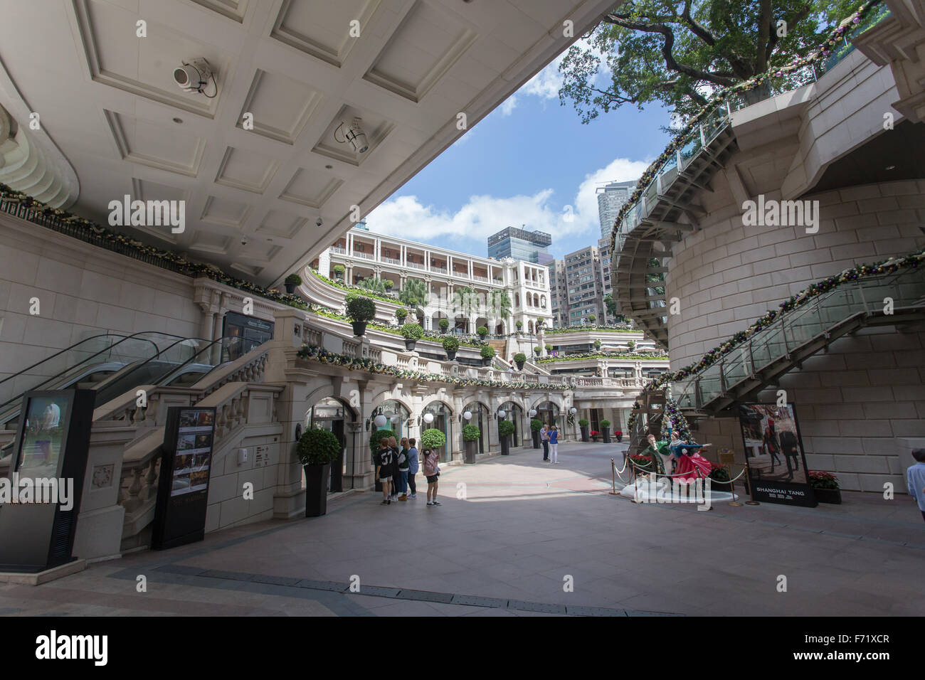 Hong Kong viktorianischen Einkaufszentrum 1881 Heritage Stockfoto