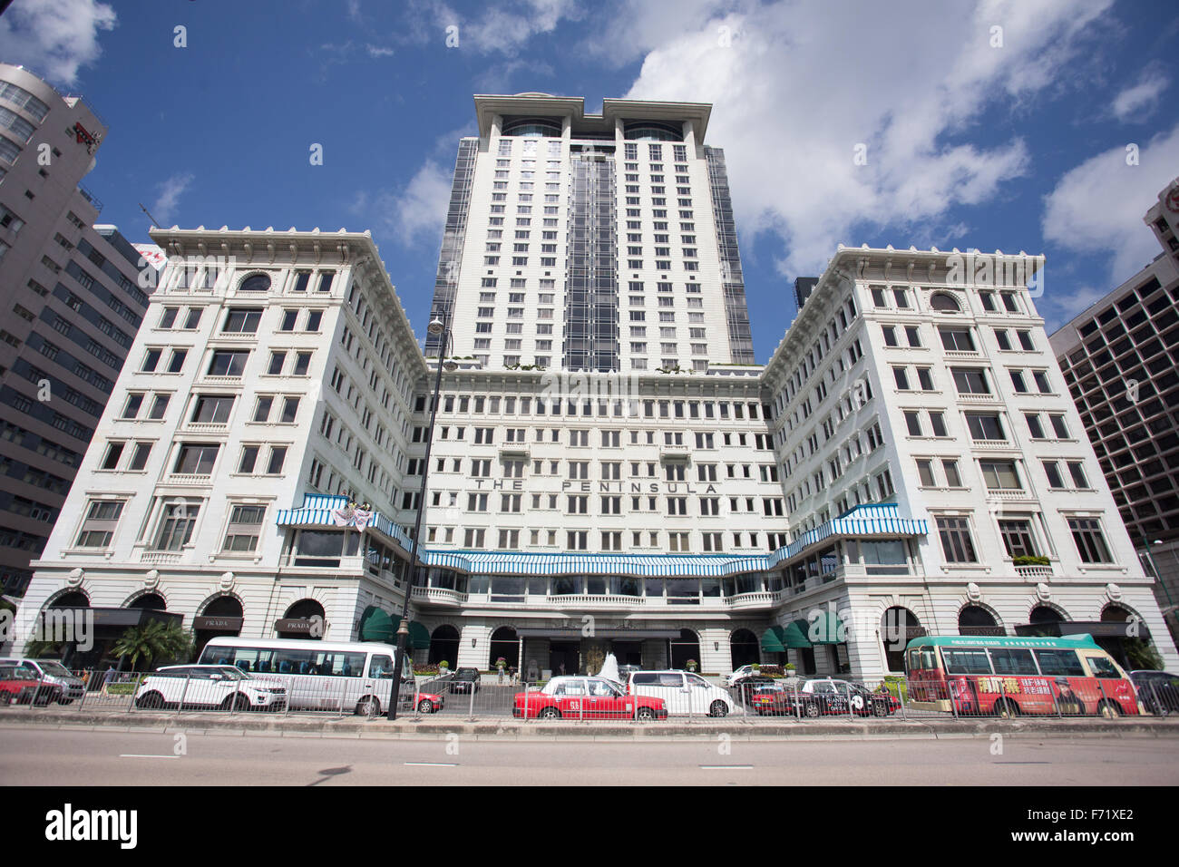 Peninsula Hong Kong hotel Stockfoto