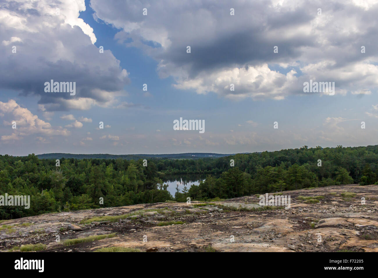 Rund um Mount Arabien in der Nähe von Atlanta, GA. Stockfoto