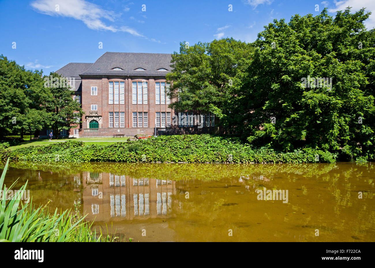 Das Hamburger Museum (auch bekannt als "Museum für Hamburgische Geschichte"), ein historisches Museum befindet sich in der Nähe von Planten un Blomen park im Zentrum von Hamburg, Deutschland Stockfoto